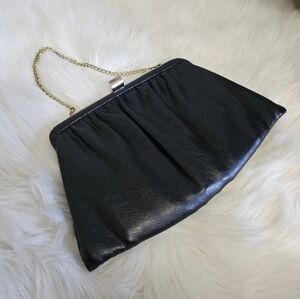 Vintage • Leather Clutch Handbag